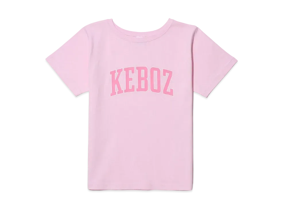 KEBOZ Uc Logo S/S Tee "Pink"