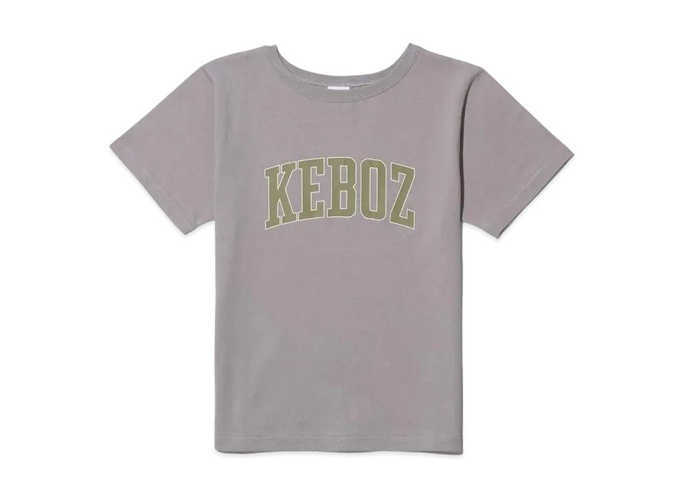 KEBOZ Uc Logo S/S Tee "Gray"