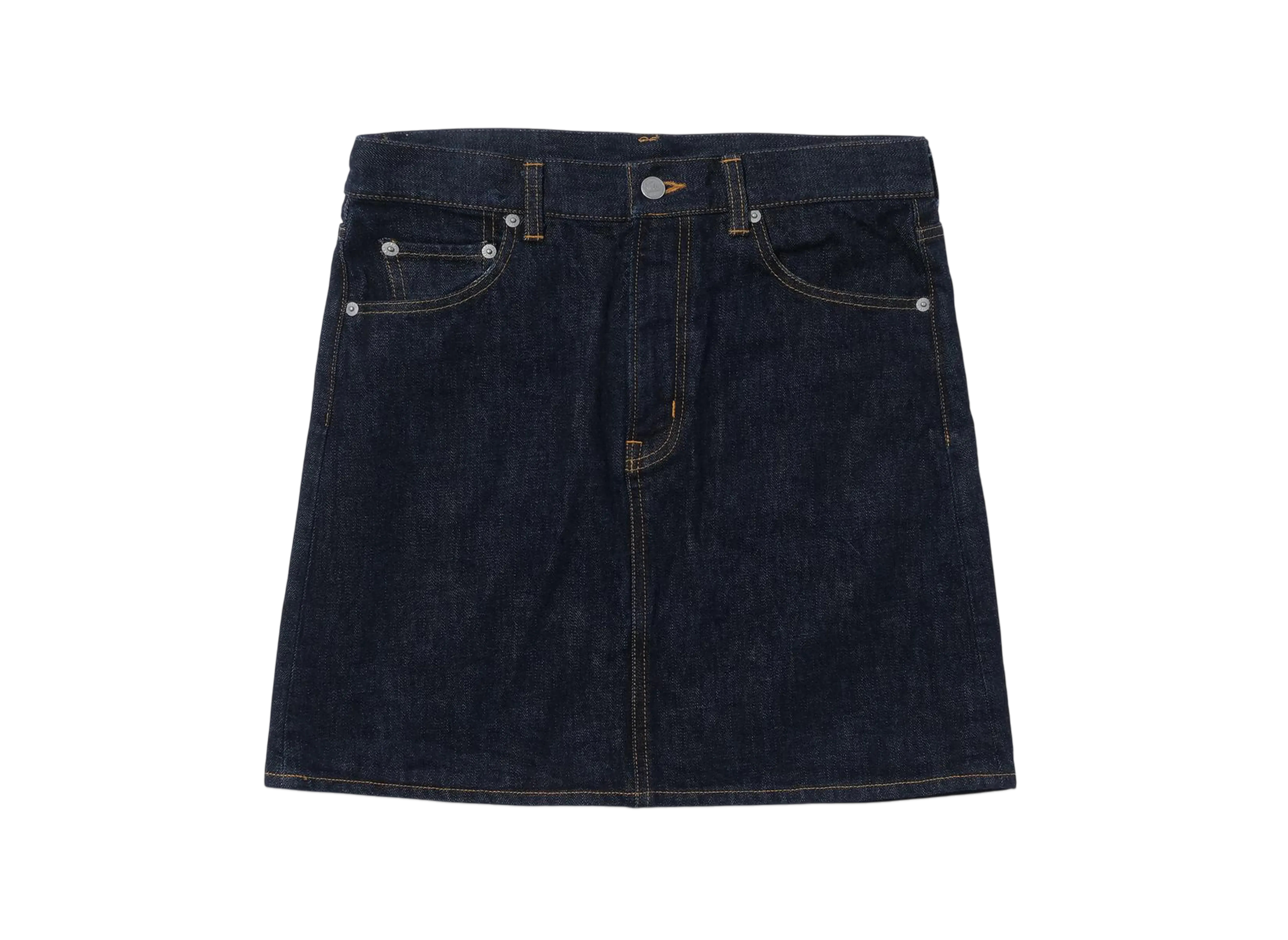 KEBOZ 5Pocket Denim Mini Skirt "Blue"