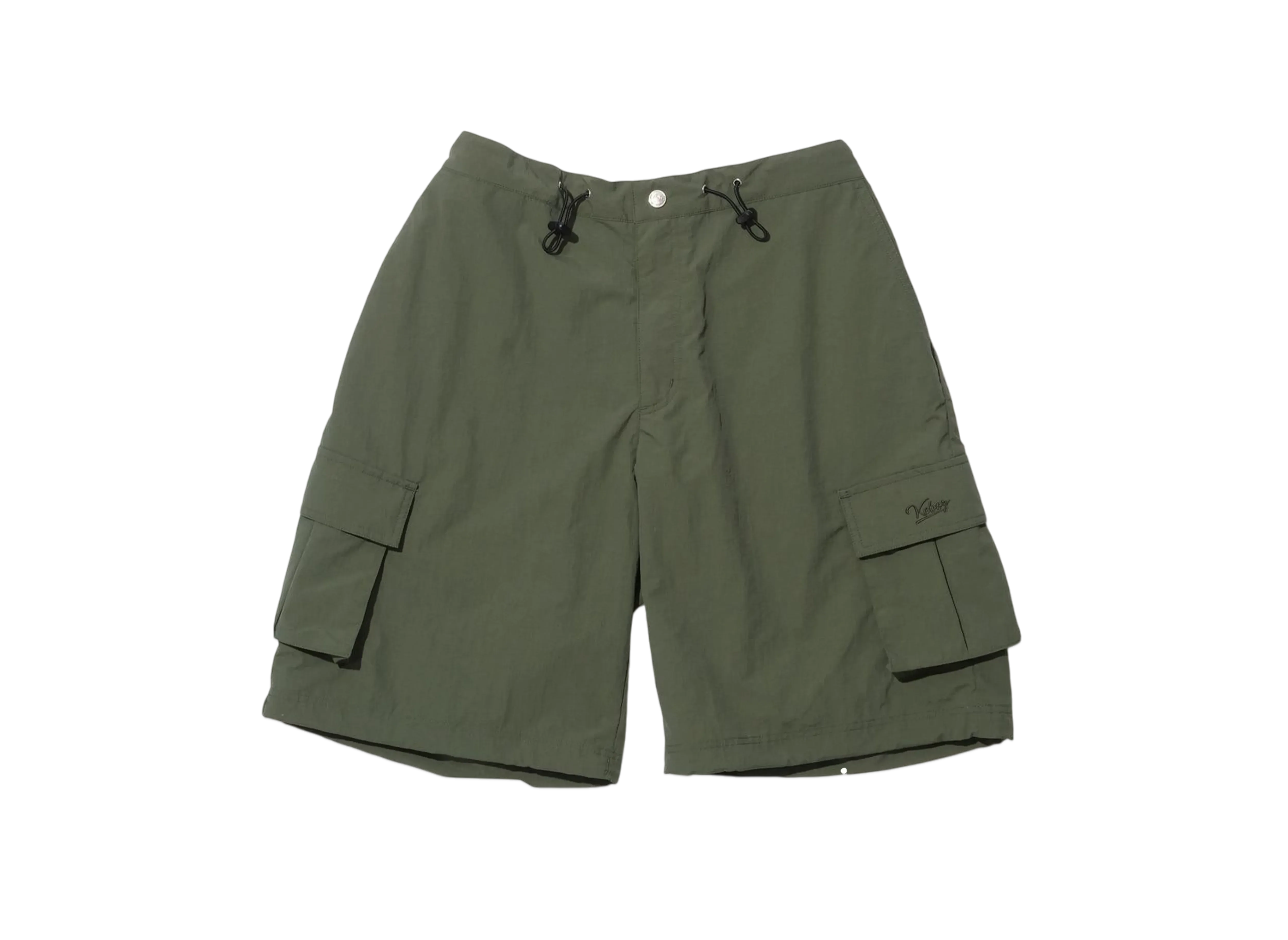 KEBOZ Nylon Cargo Shorts "Olive"