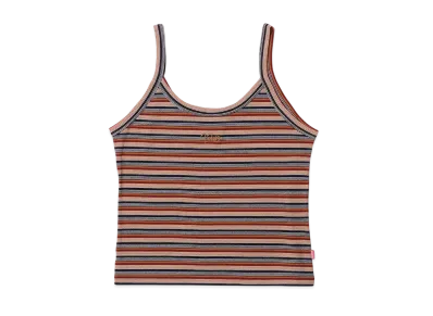 KEBOZ Mini Logo Border Camisole "Orange"