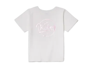 KEBOZ Metallic Bb Logo S/S Tee "White"