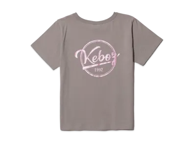 KEBOZ Metallic Bb Logo S/S Tee "Gray"