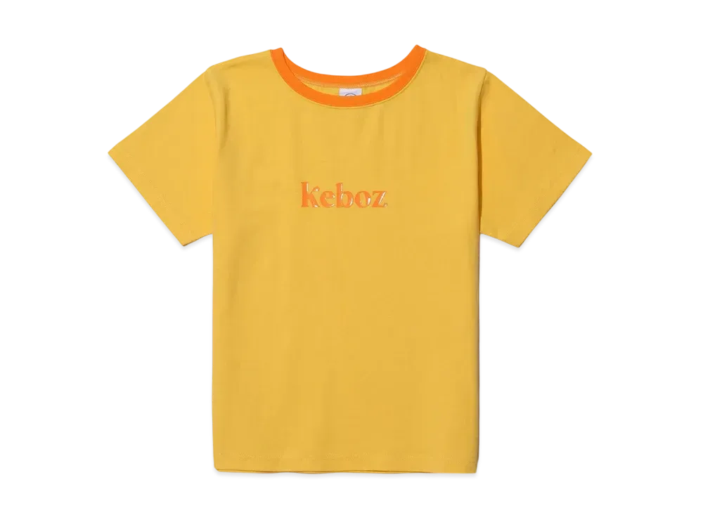 KEBOZ Kw Ringer S/S Tee "Lemon"