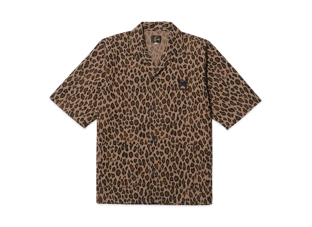 KEBOZ Needles Cabana Shirt "Leopard"
