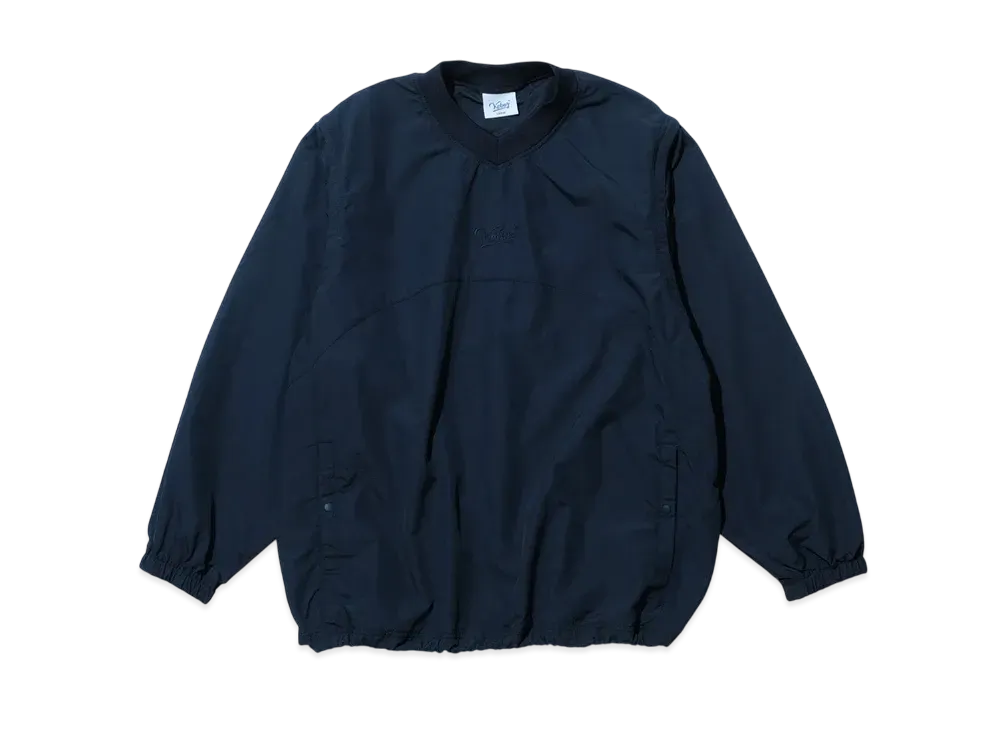 KEBOZ Supplex V Neck Convertible Pullover Jacket "Navy"