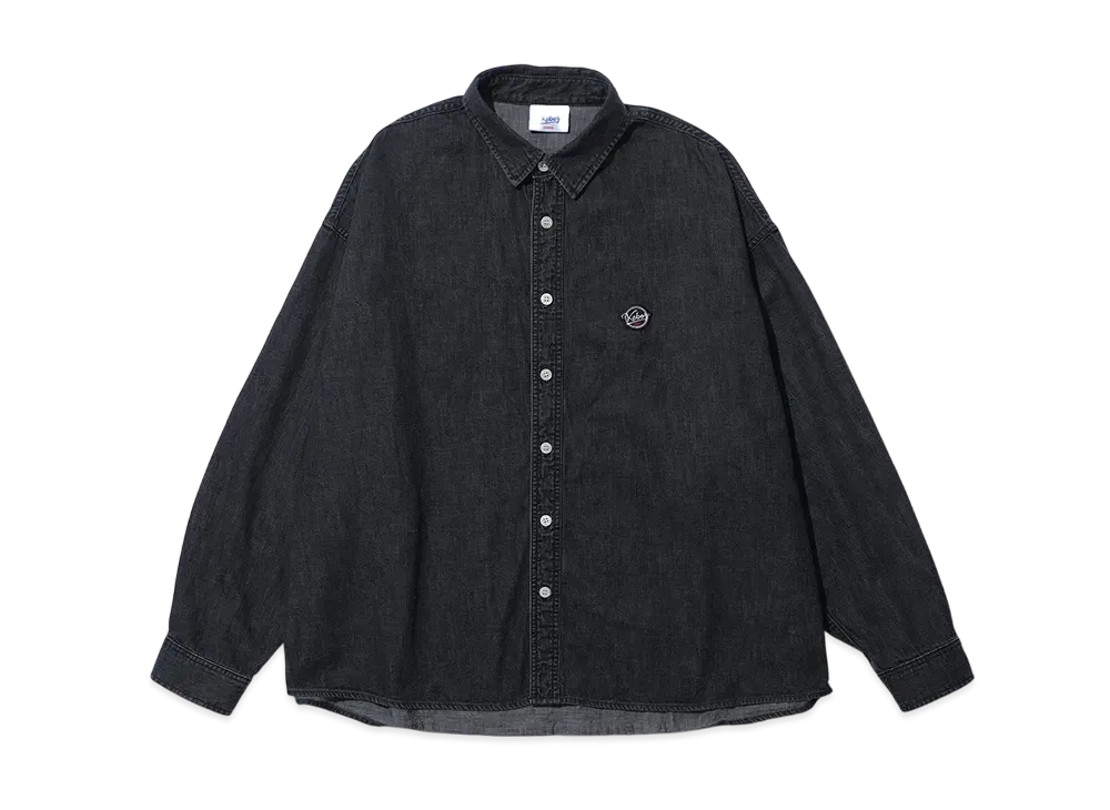 KEBOZ Denim Shirt "Black"