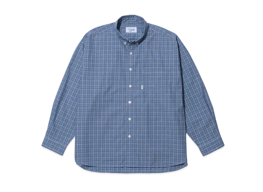 KEBOZ T/C KEBOZ Check Shirt "Blue"
