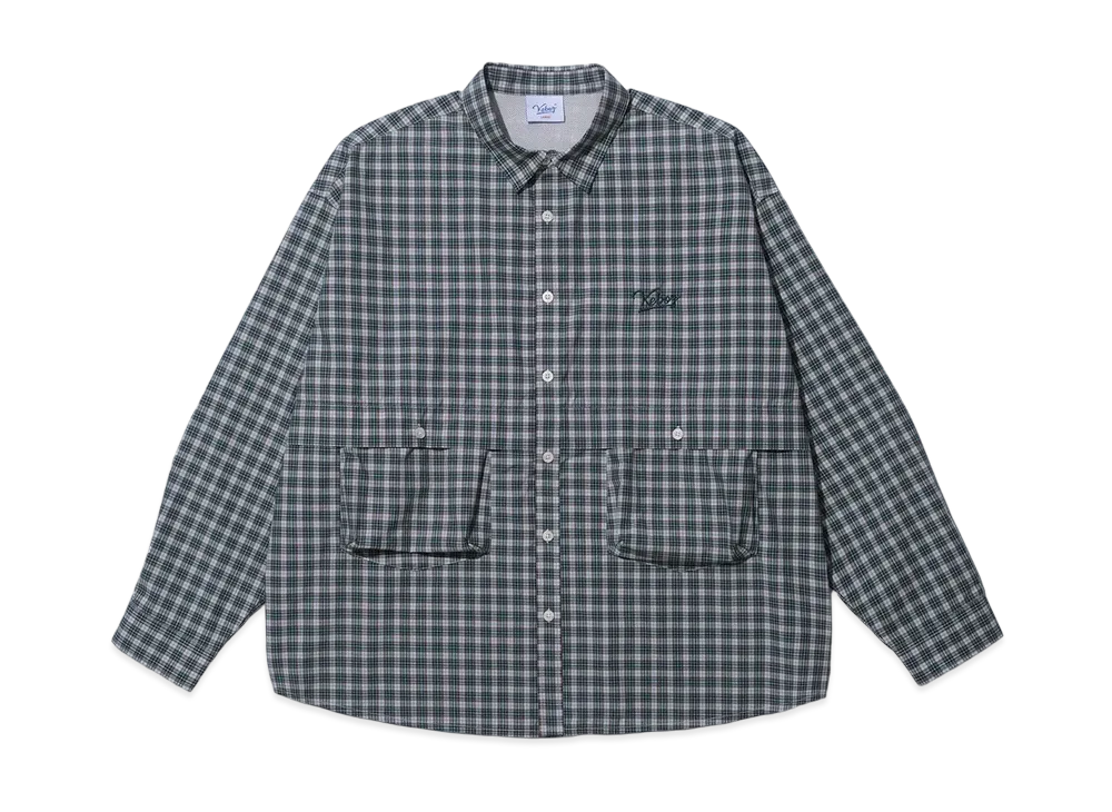 KEBOZ Check Ball Shirt "Green"