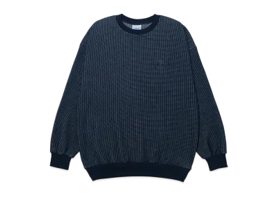 KEBOZ Waffle Crewneck "Navy"