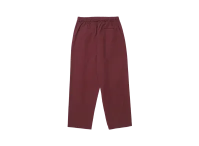 KEBOZ Cotton Relax Pants "Burgundy"