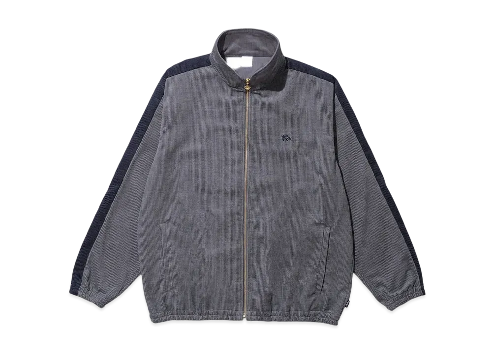 KEBOZ Corduroy Track Jacket "Gray"