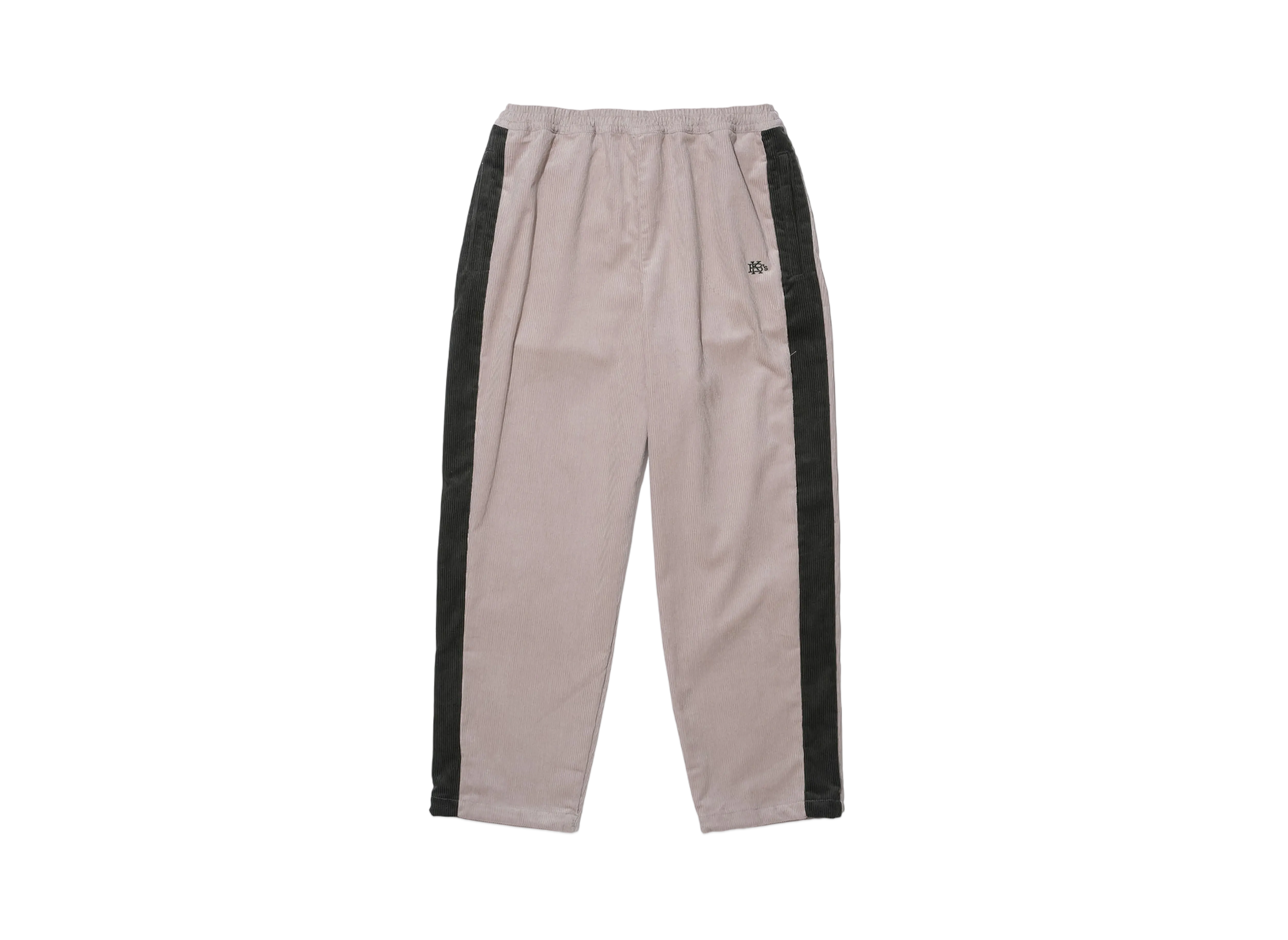 KEBOZ Corduroy Track Pants "Off white"