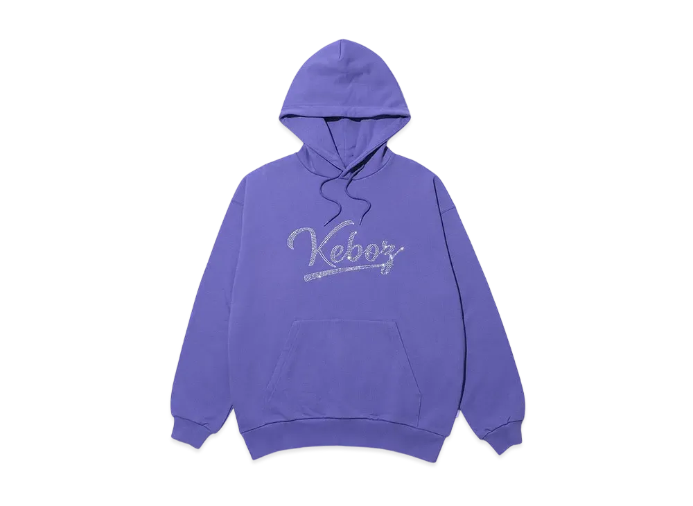 KEBOZ Rhinestone Sweat Hoodie "Fuji"