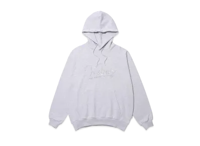 KEBOZ Rhinestone Sweat Hoodie "Gray"