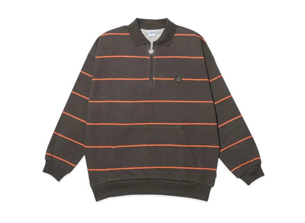 KEBOZ Border Sweat Polo "Olive"