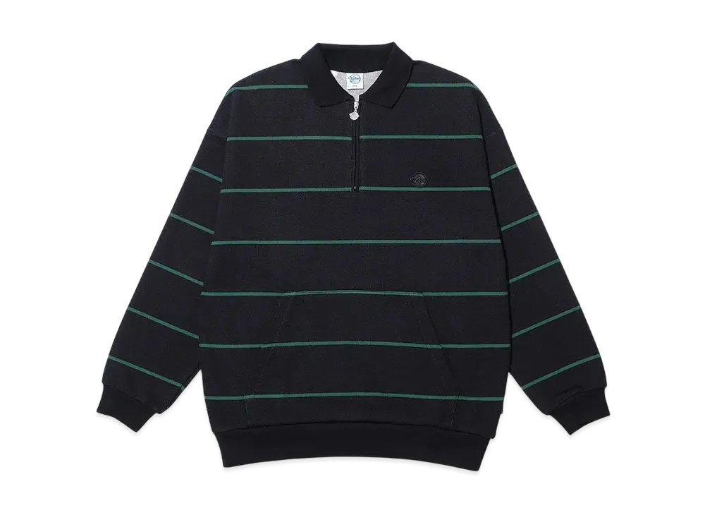 KEBOZ Border Sweat Polo "Navy"