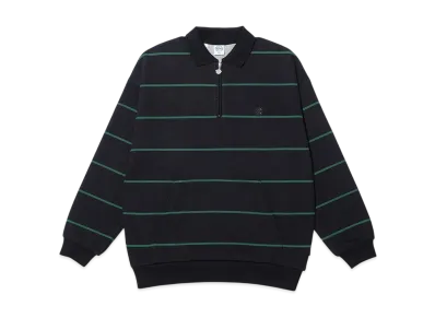 KEBOZ Border Sweat Polo "Navy"