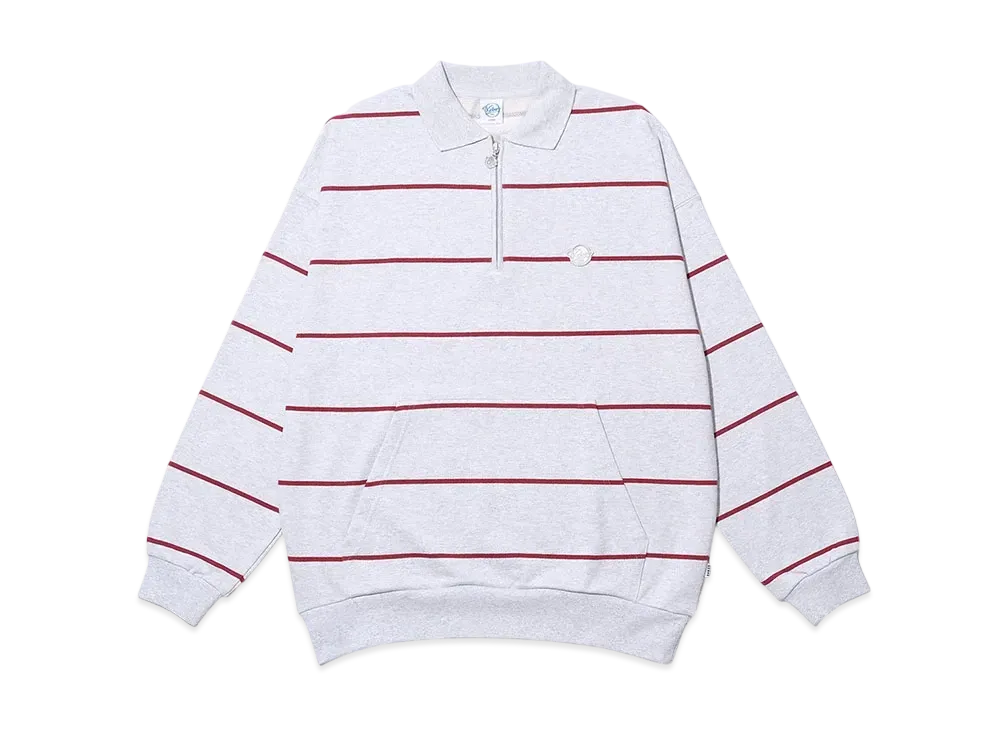 KEBOZ Border Sweat Polo "Gray"