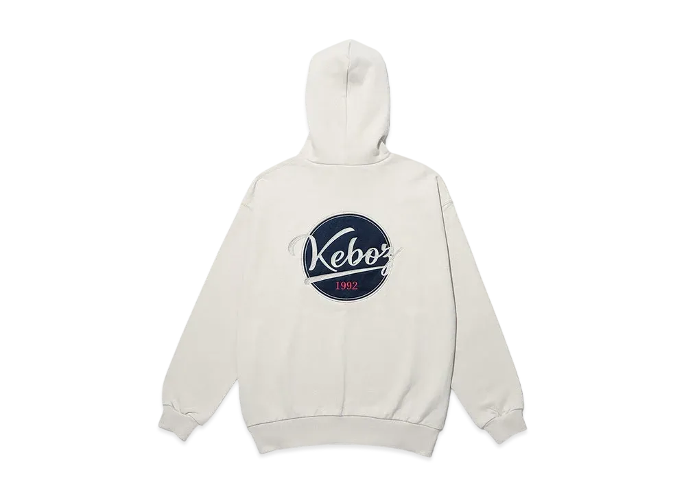 KEBOZ Bb Logo Sweat Hoodie "Cream"