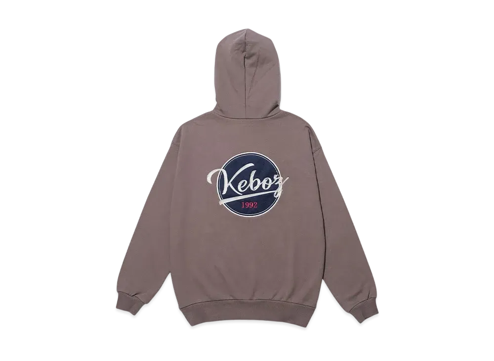 KEBOZ Bb Logo Sweat Hoodie "Walnut"