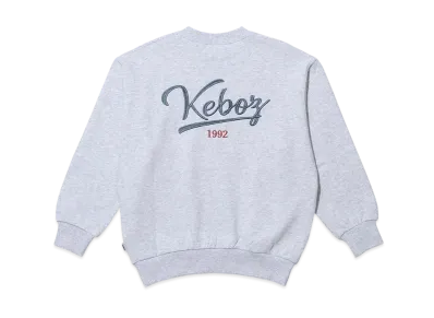 KEBOZ Kids Icon Logo Sweat Crewneck "Gray"