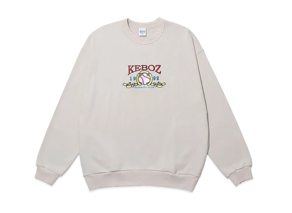 KEBOZ Taj Sweat Crewneck "Cream"