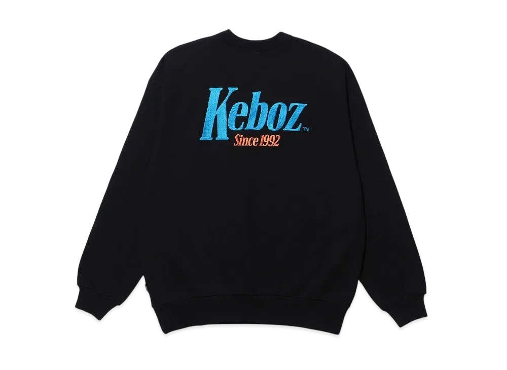 KEBOZ Tm Sweat Crewneck "Black"