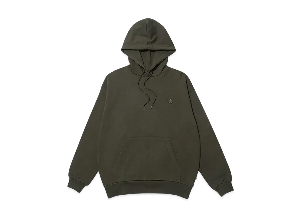 KEBOZ Bb Small Wappen Sweat Hoodie "Olive"