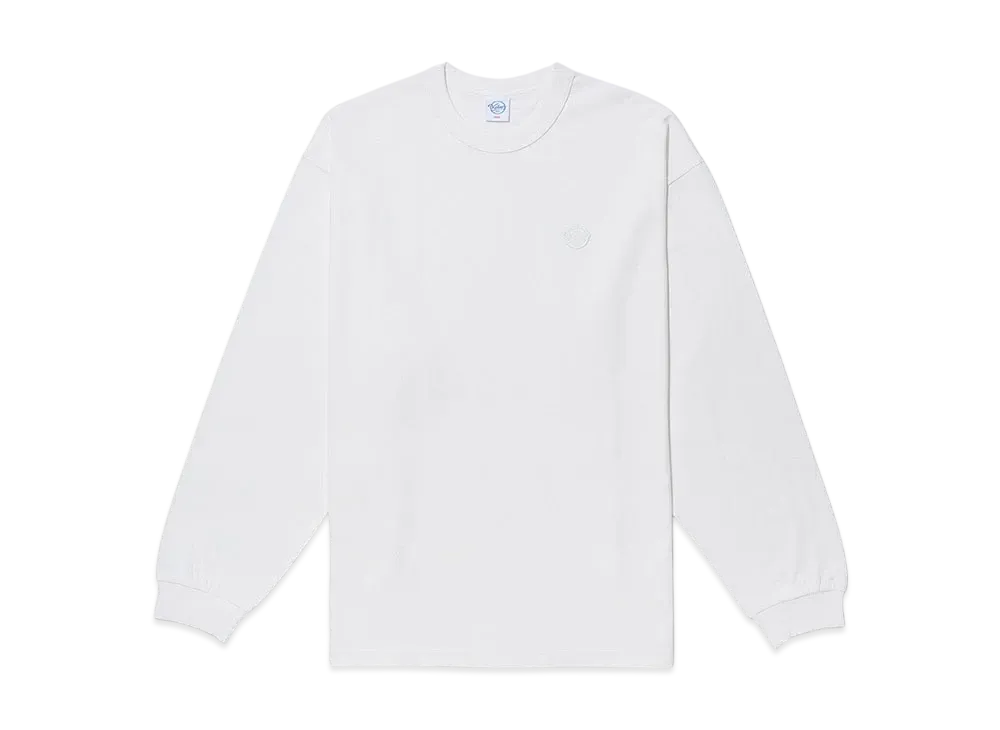 KEBOZ Bb Small Wappen L/S Tee "White"