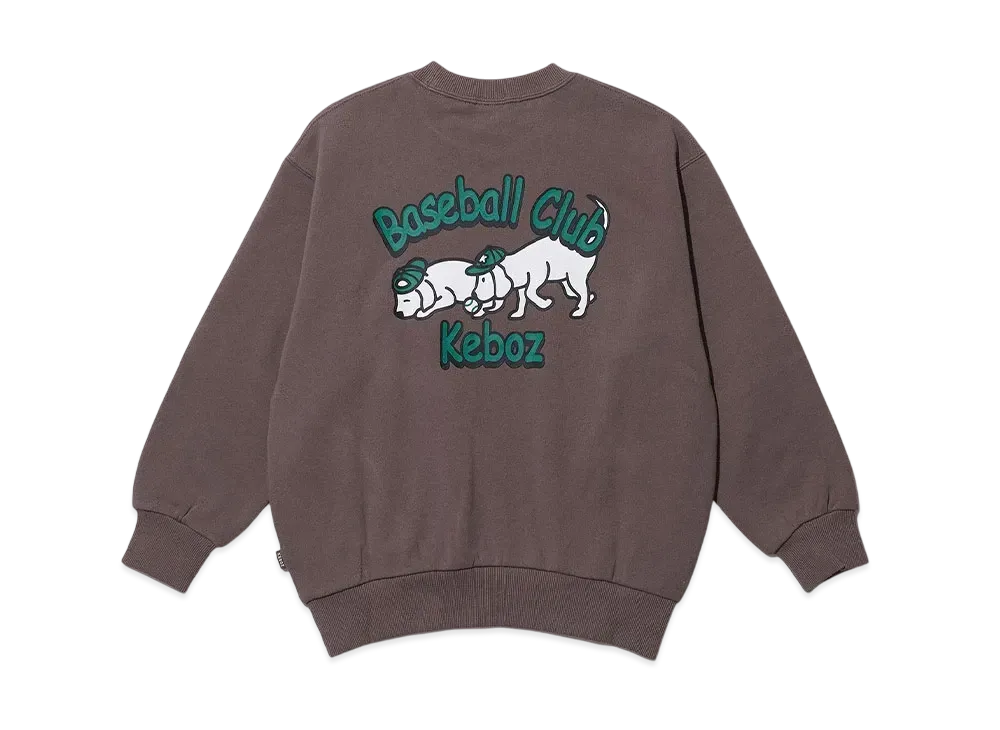 KEBOZ Kids KEBOZ Bdr2 Sweat Crewneck "Walnut"