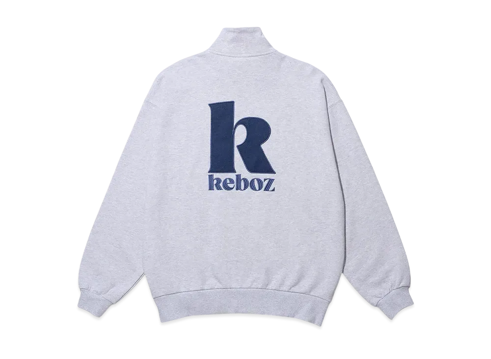 KEBOZ Nk Half Zip Sweat Pullover "Gray"