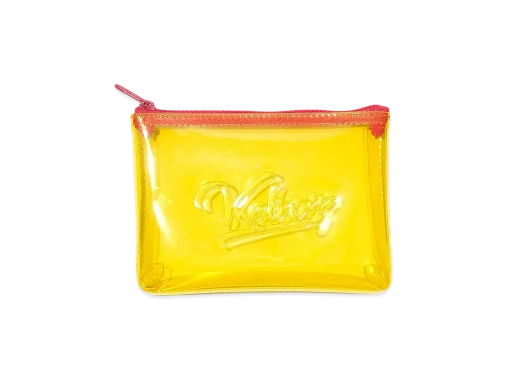 KEBOZ Icon Clear Pouch "Yellow"