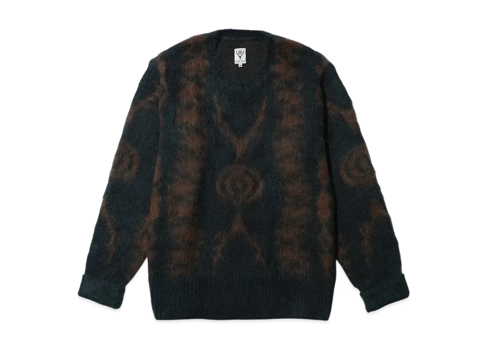KEBOZ x South2 West8 Loose Fit Sweater "Brown"