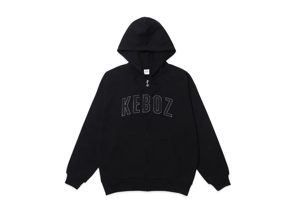 KEBOZ Uc Sweat Full Zip Hoodie "Black"