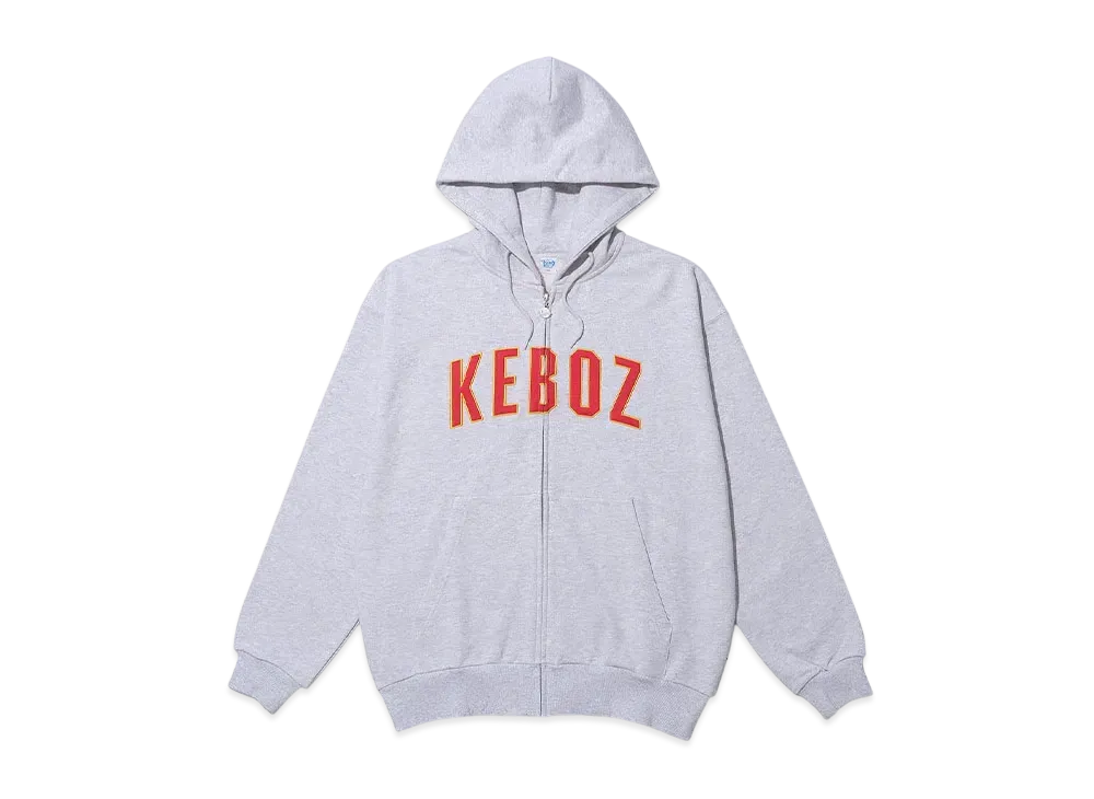 KEBOZ Uc Sweat Full Zip Hoodie "Gray"