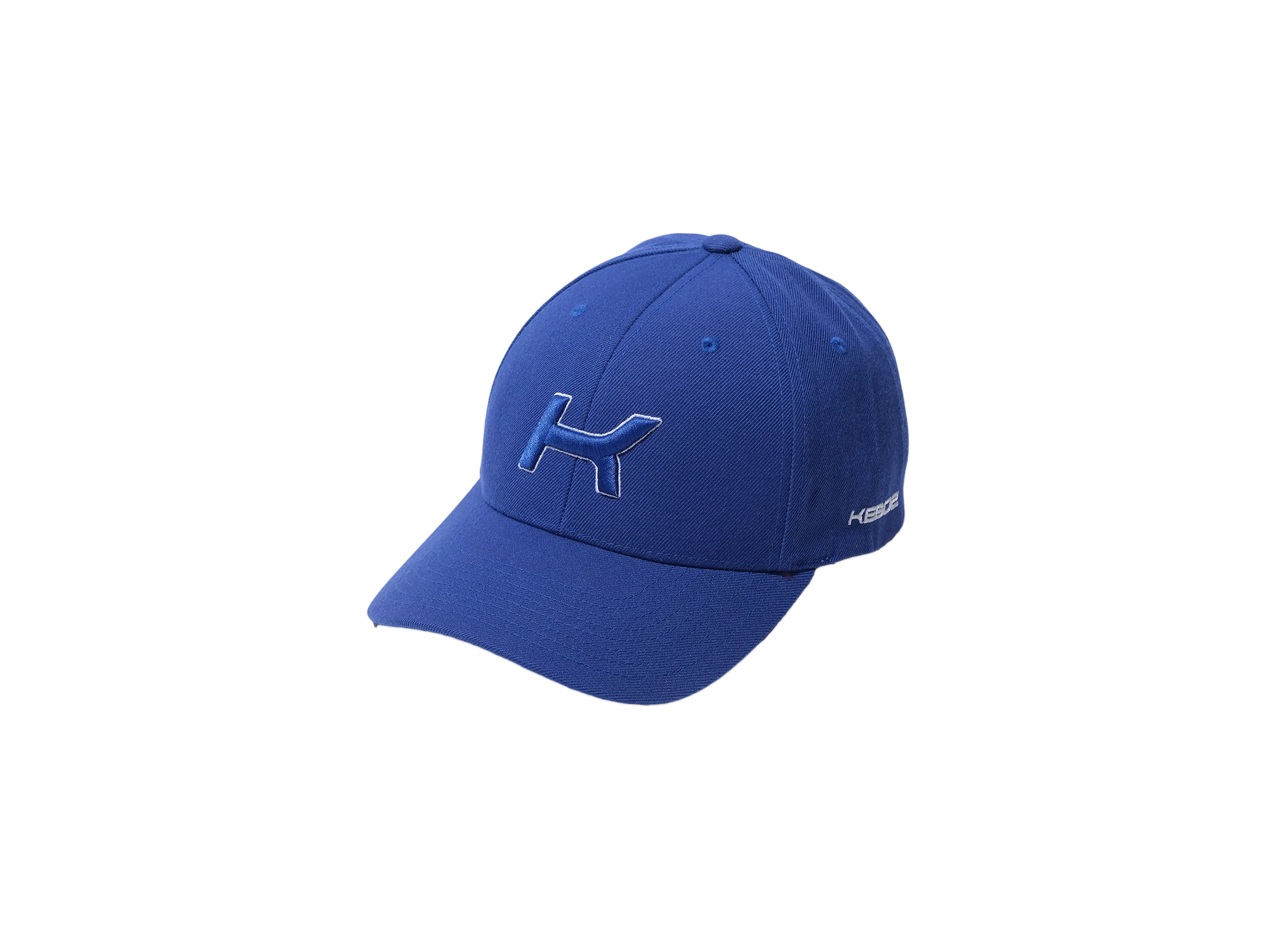 KEBOZ Mkt Curved Visor Snapback Cap "Blue"