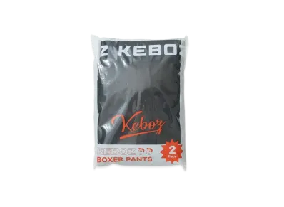KEBOZ 2 Pack Boxer "Black"
