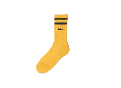 KEBOZ Kw Socks "Yellow/Brown"