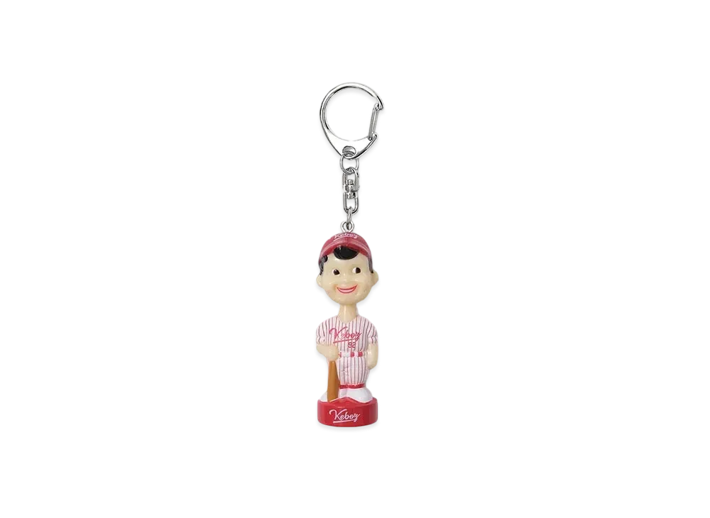 KEBOZ Bobblehead Key Ring "Red"