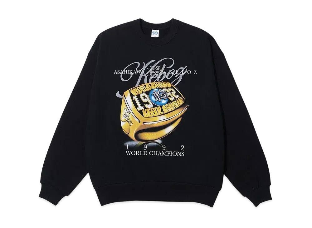 KEBOZ Crs Sweat Crewneck "Black"