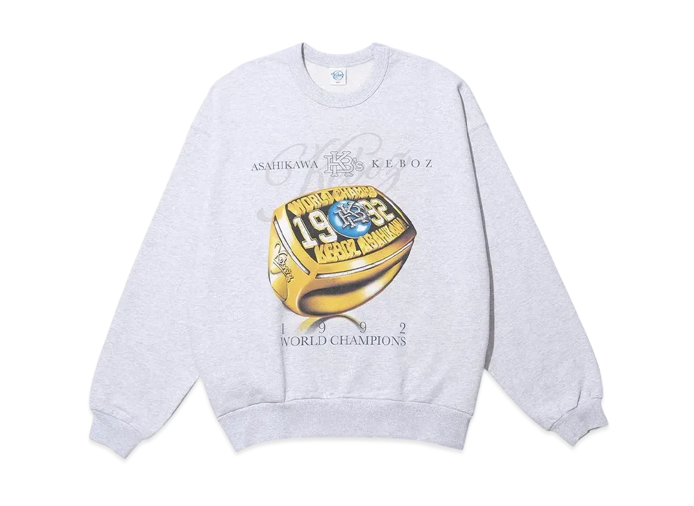 KEBOZ Crs Sweat Crewneck "Gray"