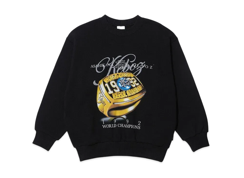 KEBOZ Kids Crs Sweat Crewneck "Black"