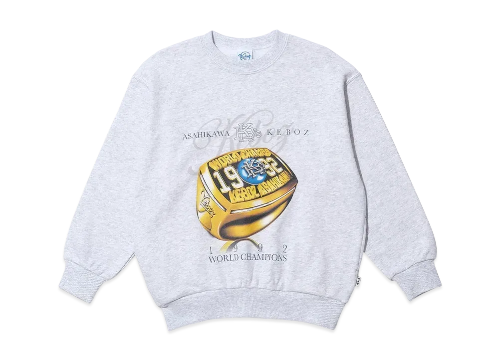 KEBOZ Kids Crs Sweat Crewneck "Gray"