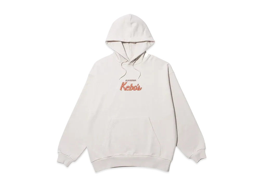KEBOZ Mhr Logo Sweat Hoodie "Cream"