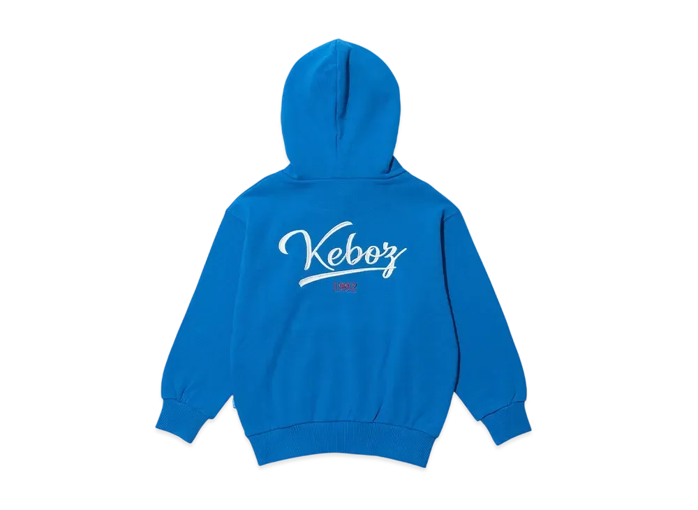KEBOZ Kids Icon Logo Sweat Hoodie "Cerulean"