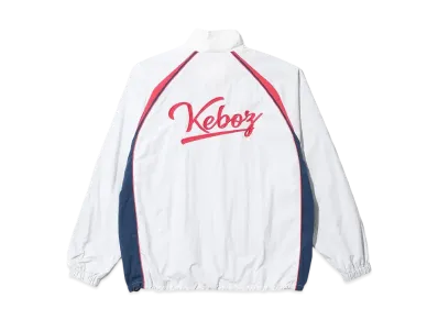 KEBOZ Icon Nylon Track Jacket "Off White"