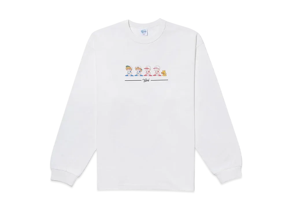 KEBOZ x Pawapuro Ap L/S Tee "White"