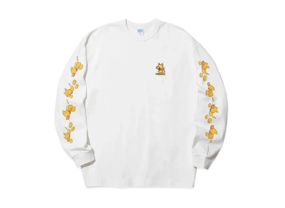 KEBOZ x Pawapuro Gander L/S Tee "White"
