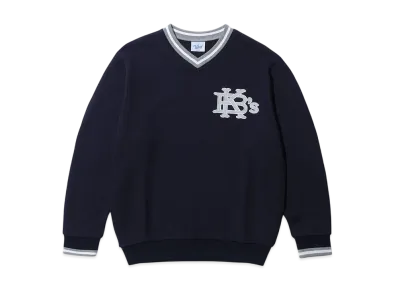 KEBOZ Efg Kanoko V Neck "Navy"